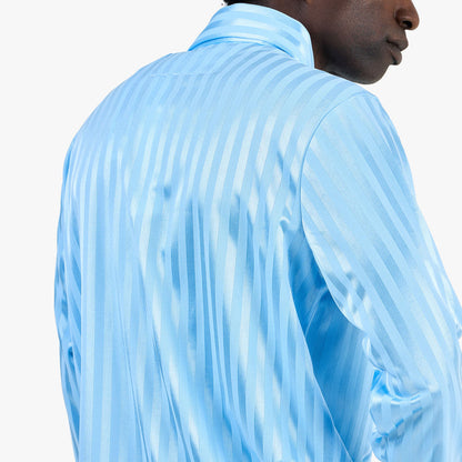 Metalwood Longsleeve Player Polo / Sky Blue