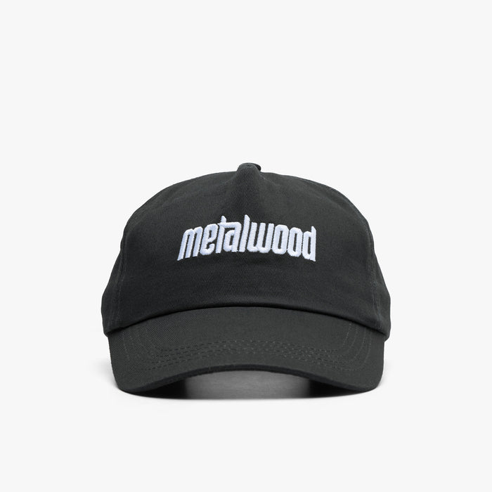 Metalwood Metal Logo 5-Panel Hat / Black