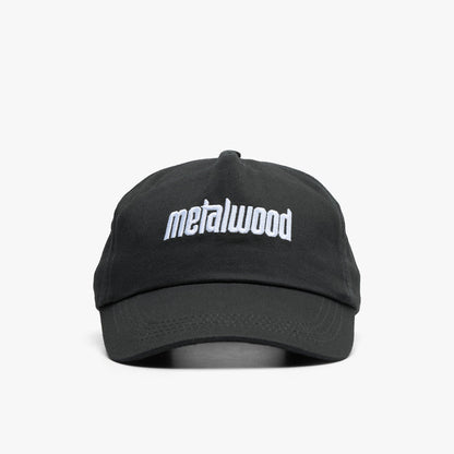Metalwood Metal Logo 5-Panel Hat / Black