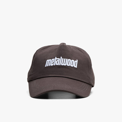 Metalwood Metal Logo 5-Panel Hat / Brown