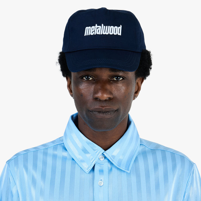 Metalwood Metal Logo 5-Panel Hat / Navy