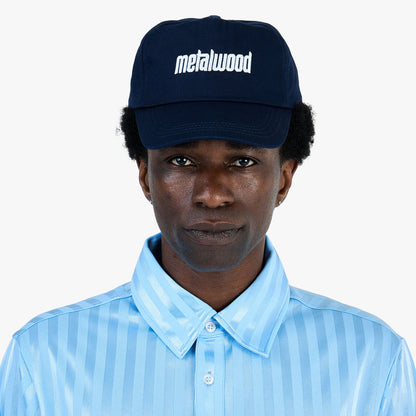 Metalwood Metal Logo 5-Panel Hat / Navy