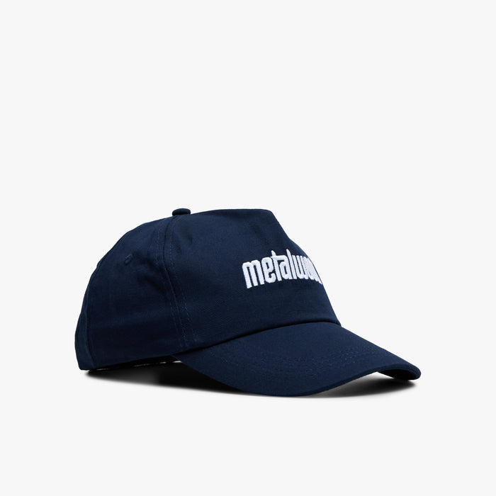 Metalwood Metal Logo 5-Panel Hat / Navy
