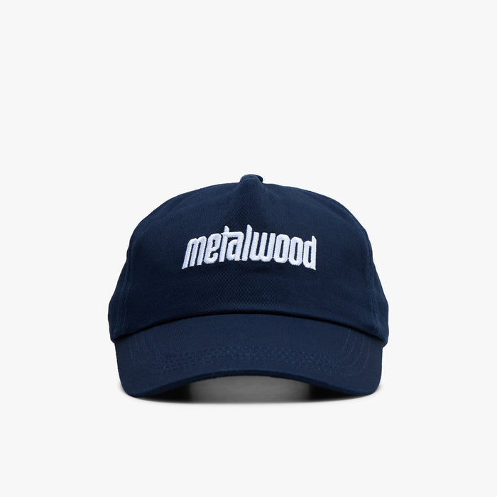 Metalwood Metal Logo 5-Panel Hat / Navy