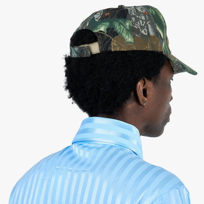 Metalwood Metal Logo 5-Panel Hat / Real Leaf Camo