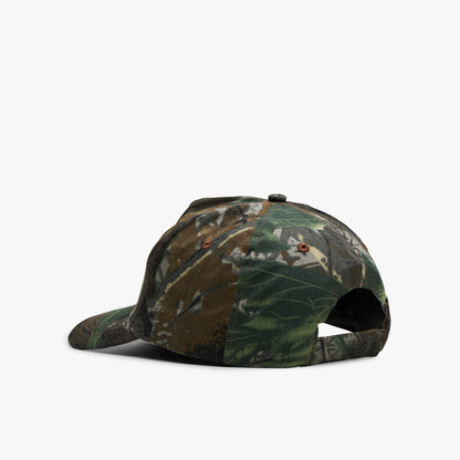 Metalwood Metal Logo 5-Panel Hat / Real Leaf Camo