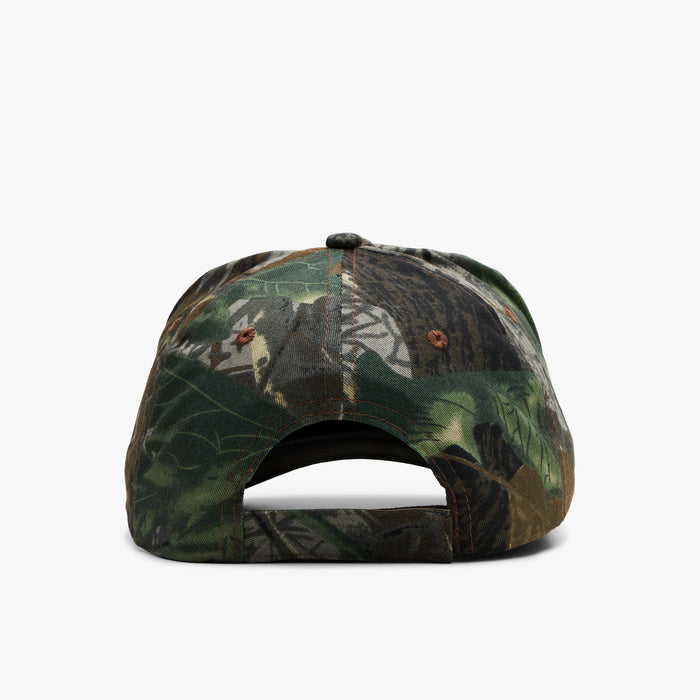 Metalwood Metal Logo 5-Panel Hat / Real Leaf Camo
