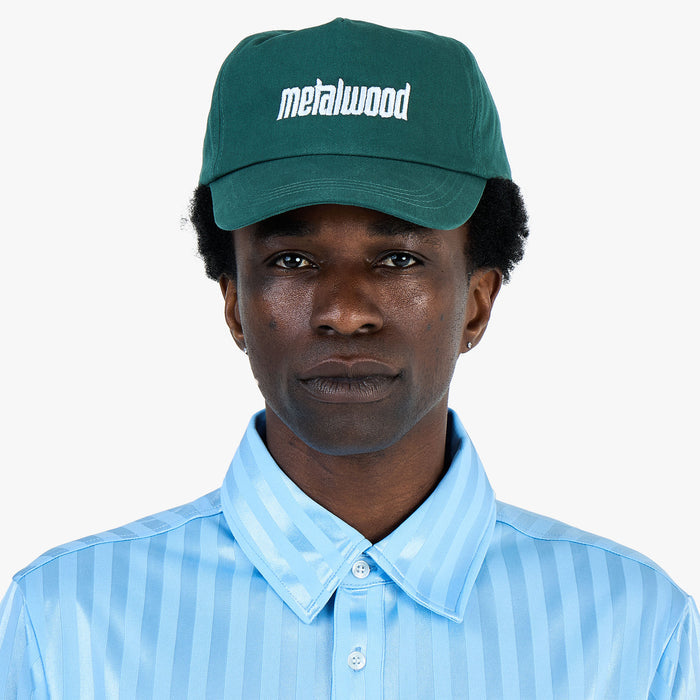 Metalwood Metal Logo 5-Panel Hat / Spruce