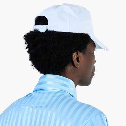 Metalwood Metal Logo 5-Panel Hat / White