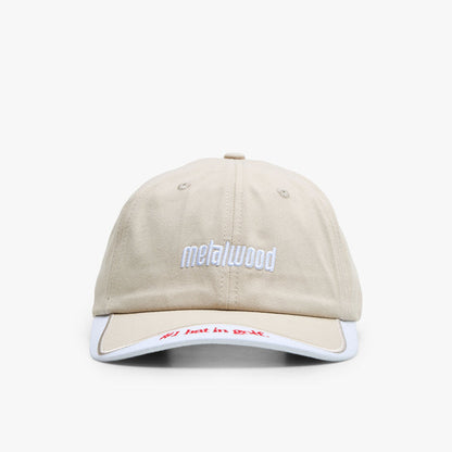 Metalwood Number One Dad Hat / Bone