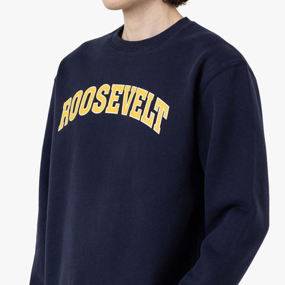 Metalwood Roosevelt Crewneck Sweatshirt / Navy