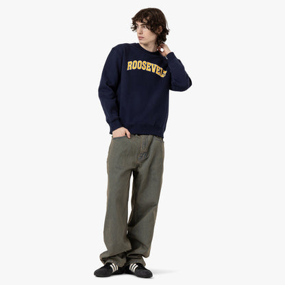 Metalwood Roosevelt Crewneck Sweatshirt / Navy