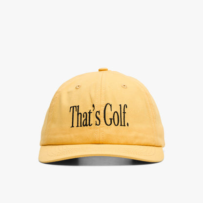 Metalwood That's Golf Dad Hat / Yellow