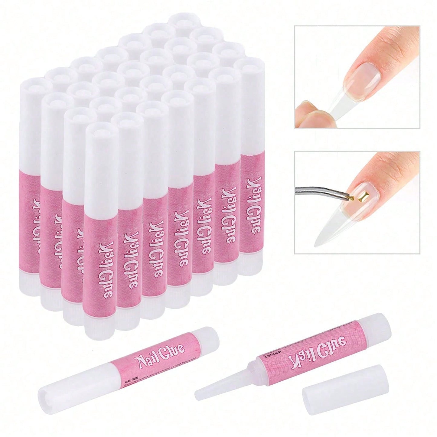 Mini False Nails Glue Net Strong Adhesive Acrylic Tips Glue For Rhinestone Broken Nails Manicure Extension Glue