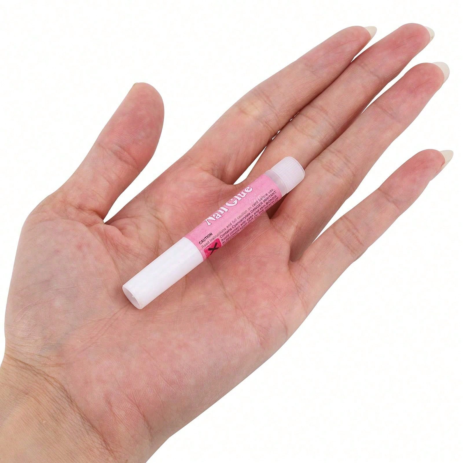 Mini False Nails Glue Net Strong Adhesive Acrylic Tips Glue For Rhinestone Broken Nails Manicure Extension Glue