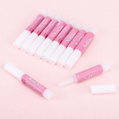 Mini False Nails Glue Net Strong Adhesive Acrylic Tips Glue For Rhinestone Broken Nails Manicure Extension Glue