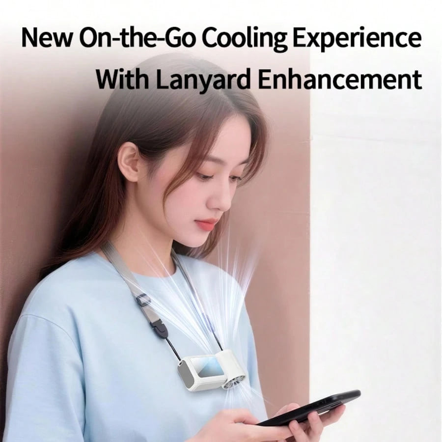 Mini Pocket Handheld Turbo Fan With Cooling Function, 1-199 Speed Adjustable, 3600mAh Rechargeable Battery, 17000 RPM Personal Fan For Travel, Outdoor, Home & Office
