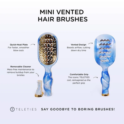 Mini Vented Hair Brush Tide & True