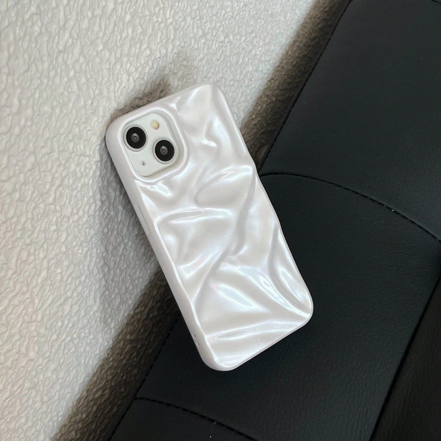 Minimalist 3D Water Wave Pattern Phone Case Compatible With Apple 17 Pro Max/17 Pro/17 Air/17/16 Pro Max/16/16 Pro/16 Plus/15/15 Pro Max/15 Plus/15 Pro/14 Pro Max/14 Pro/14/13 Pro Max/13/13 Pro/12/12