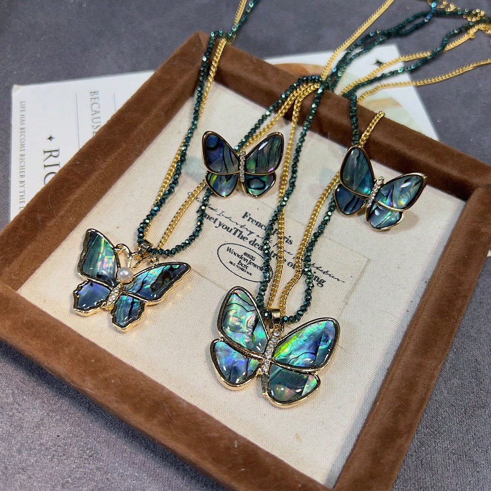 Minimalist Champagne Gold Butterfly Earrings, Gold-Plated Alloy With Faux Crystal, For Party, Party Ready.