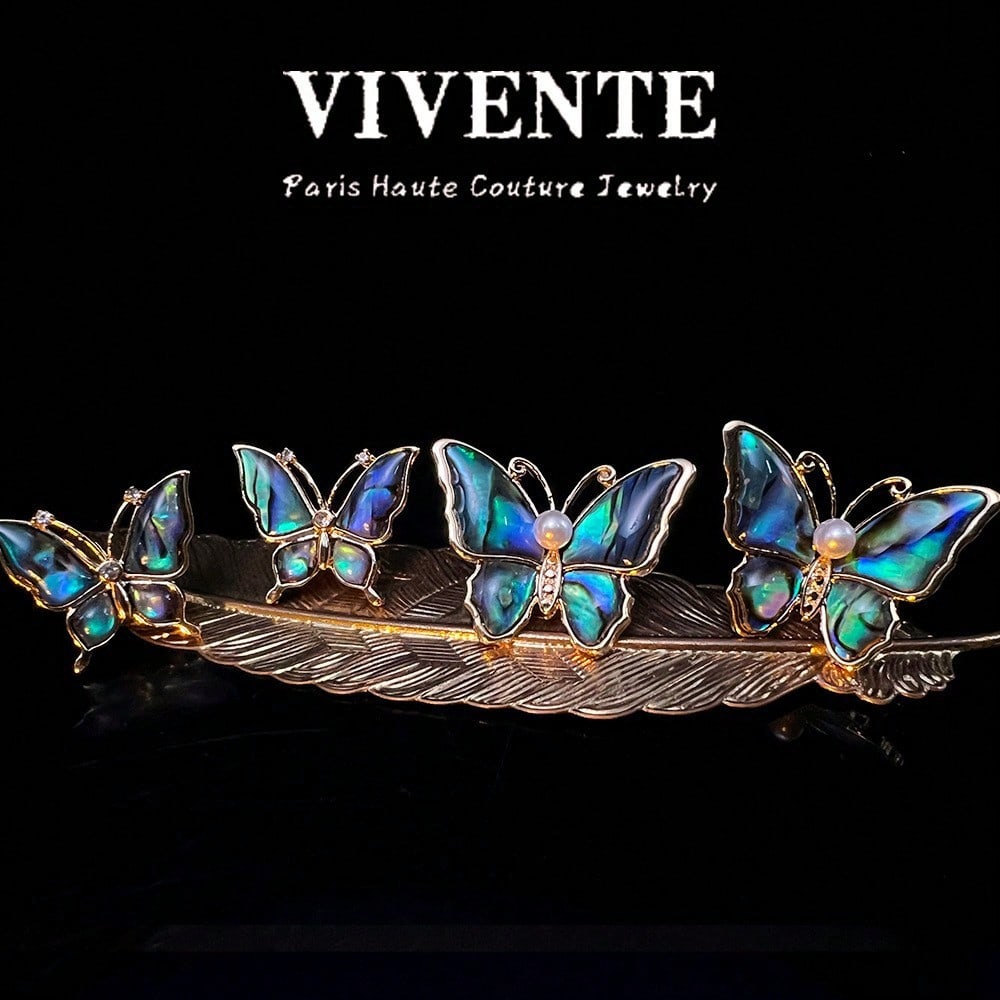 Minimalist Champagne Gold Butterfly Earrings, Gold-Plated Alloy With Faux Crystal, For Party, Party Ready.