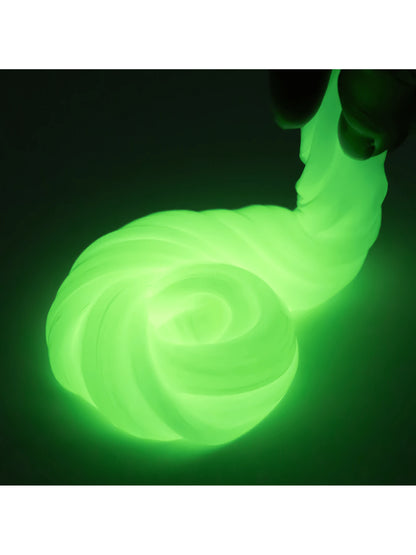 MINKOJA 1pc/5pcs Luminous Slime, Clay Toy Set, Non-Stick Luminous Crystal Mud, DIY Handmade Colored Mud, Decompression Toys, Extrusion Toys, Creative DIY Toys, Decorations, Ornaments, Party Activities