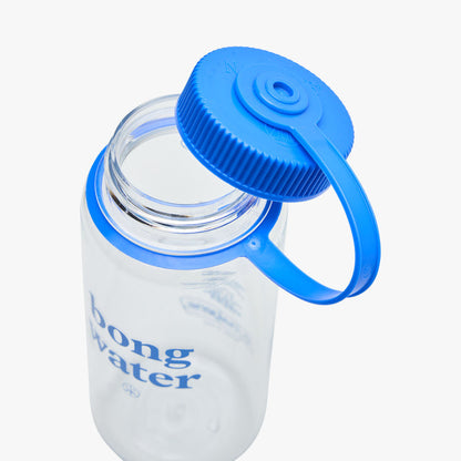 Mister Green Bong Water Nalgene Small Wide Mouth Clear / Blue