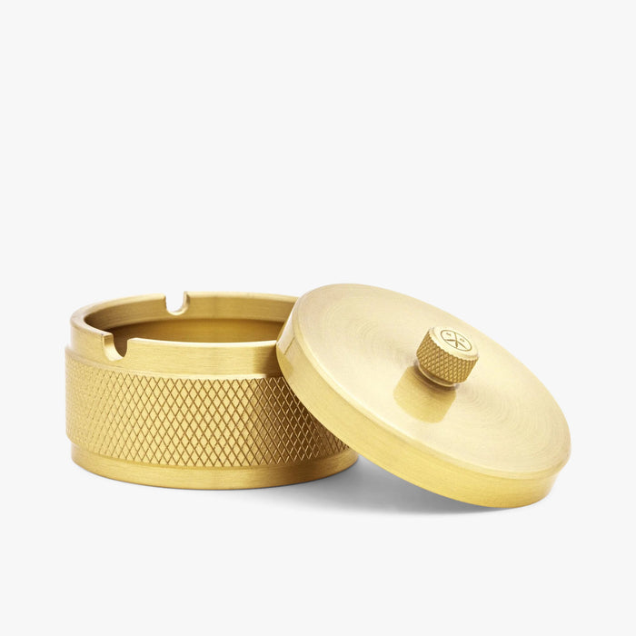 Mister Green Lidded Tray / Brass
