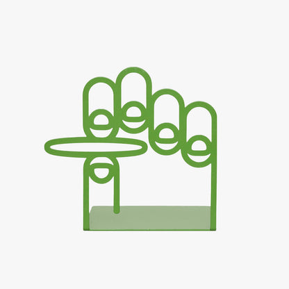 Mister Green Trifecta Bookends / Green
