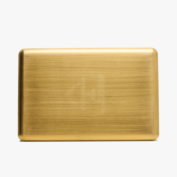 Mister Green Trifecta Rolling Tray / Brass