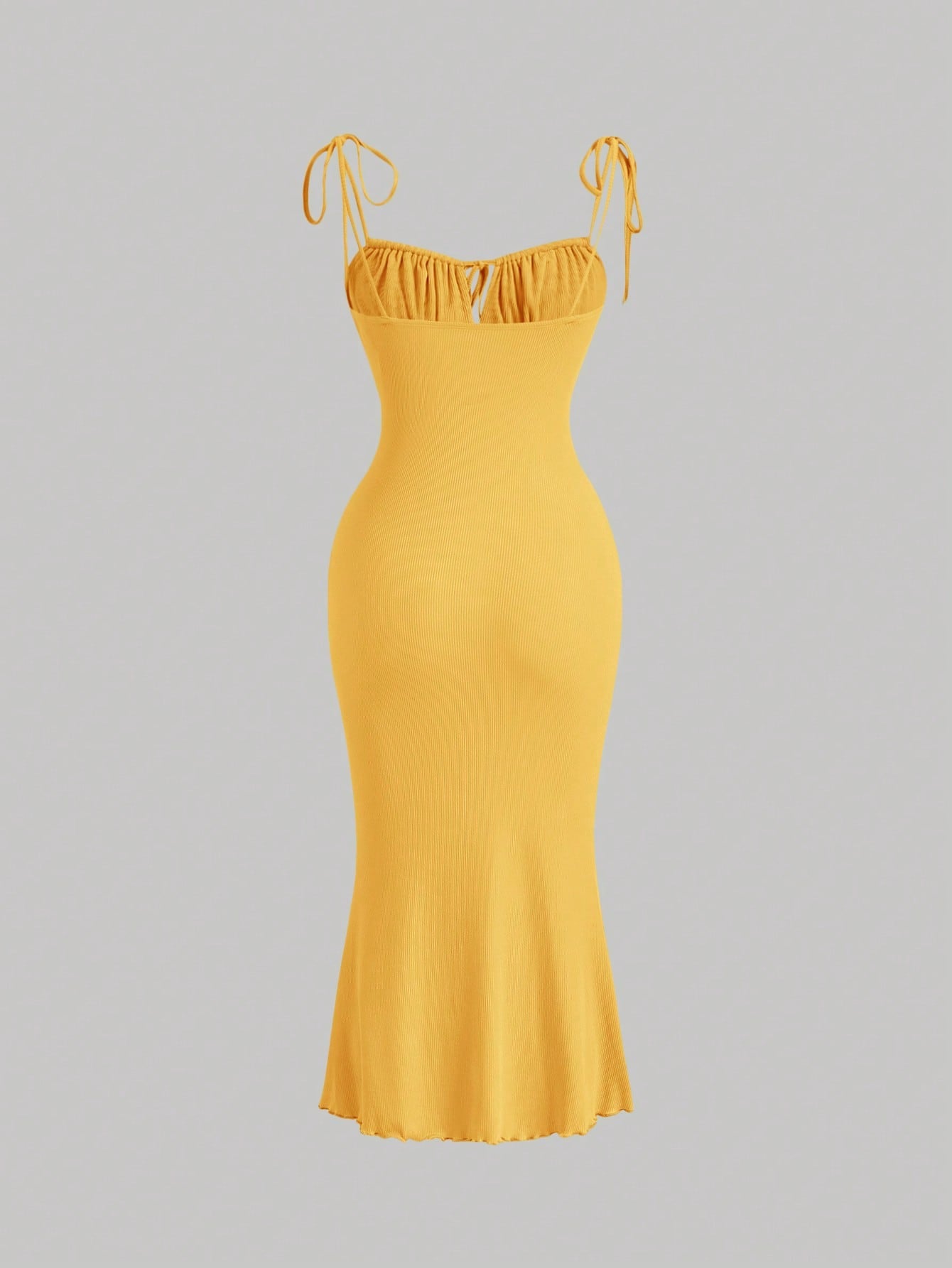 MOD Tie Front Ruched Bust Tie Shoulder Cami Dress,Summer Dresses For Women,Pastel Dresses For Women, Wedding Guest Dress