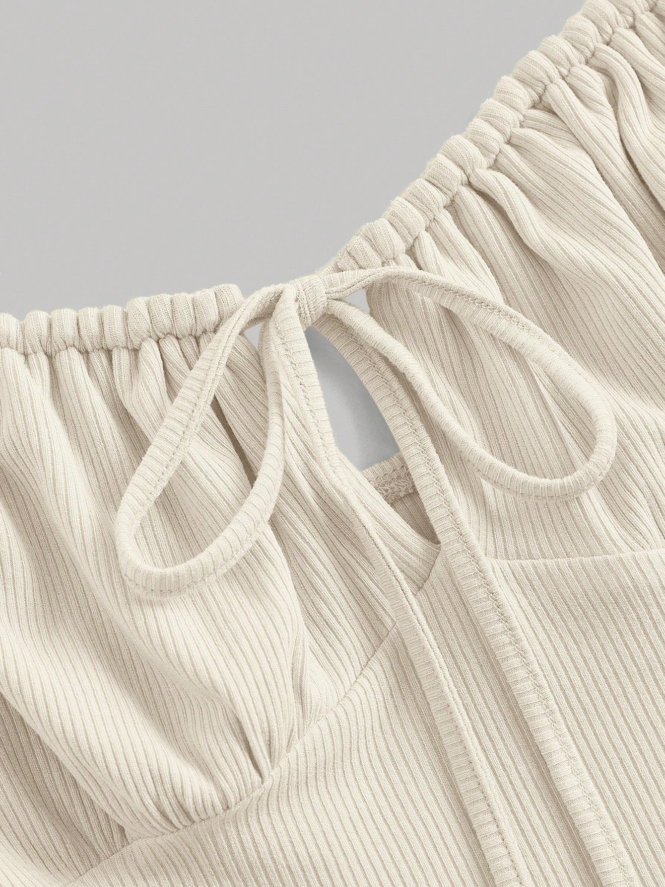 MOD Tie Front Ruched Bust Tie Shoulder Cami Dress,Summer Dresses For Women,Pastel Dresses For Women, Wedding Guest Dress