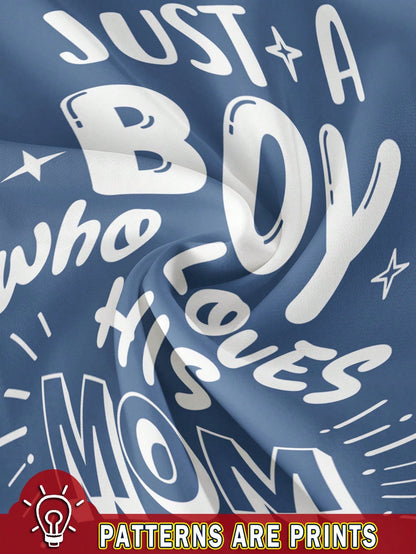 ModeFlare Wear Don''t Make Me Go Get My Big Sister, Baby Boys'' Casual Minimalist Letter Graphic Round Neck Romper, Summer Cotton