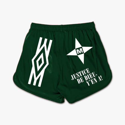Moonshine Boulot Ndako Short With Pockets / Forest Green