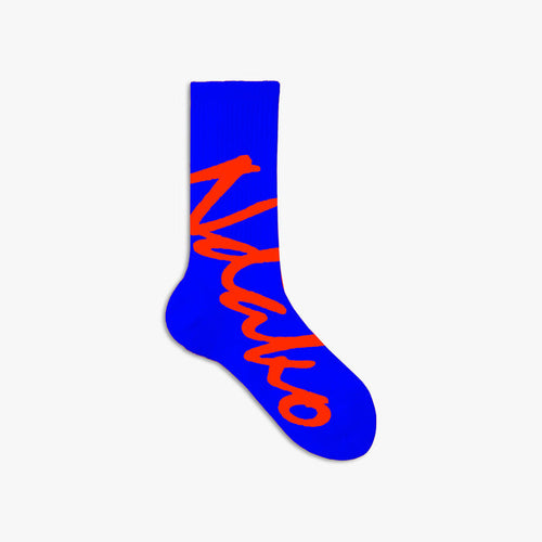 Moonshine Boulot Ndako Socks / Electric Blue