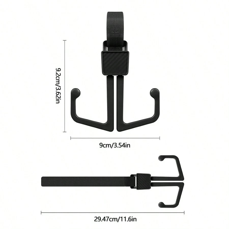 Multi-Function Convenient Front Rotating Double Hook Heavy Duty Hook For Electric Scooter, Motorcycle, Bicycle