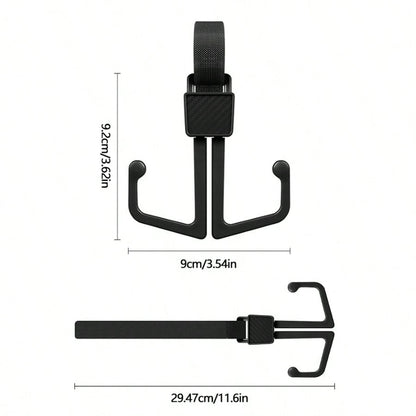 Multi-Function Convenient Front Rotating Double Hook Heavy Duty Hook For Electric Scooter, Motorcycle, Bicycle