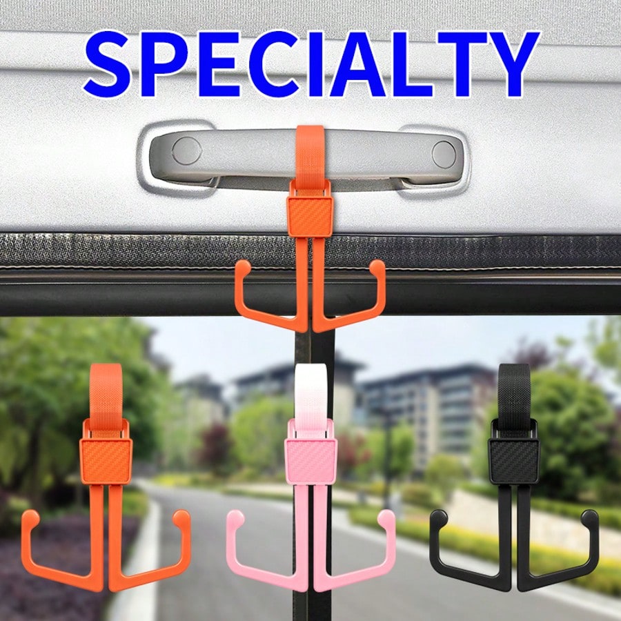 Multi-Function Convenient Front Rotating Double Hook Heavy Duty Hook For Electric Scooter, Motorcycle, Bicycle