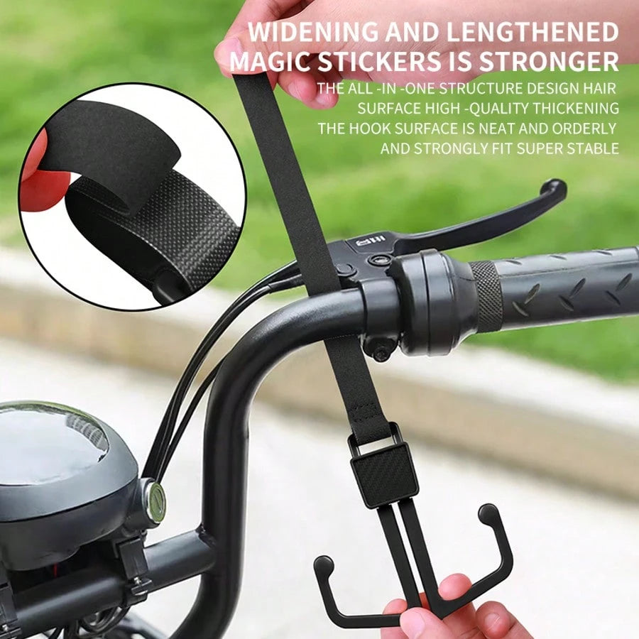 Multi-Function Convenient Front Rotating Double Hook Heavy Duty Hook For Electric Scooter, Motorcycle, Bicycle