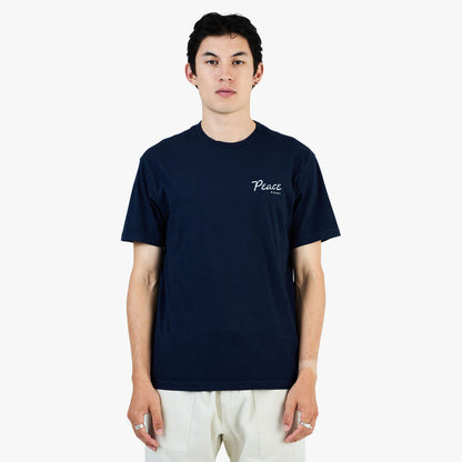 Museum of Peace and Quiet Diner T-Shirt / Navy