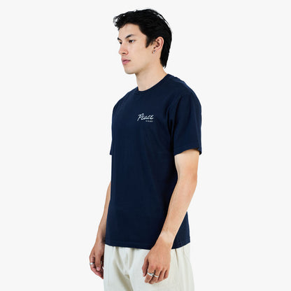 Museum of Peace and Quiet Diner T-Shirt / Navy