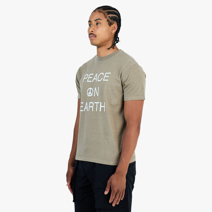 Museum of Peace and Quiet Earth T-Shirt / Sepia