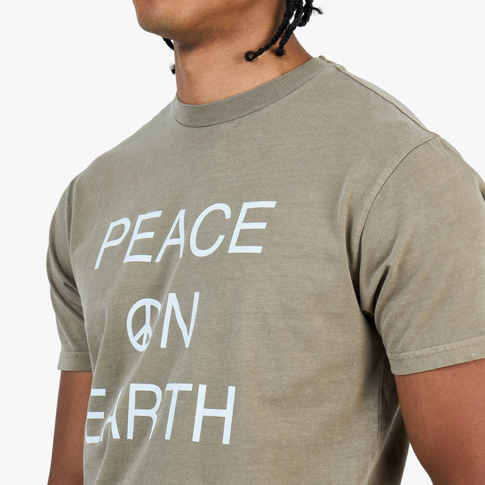 Museum of Peace and Quiet Earth T-Shirt / Sepia