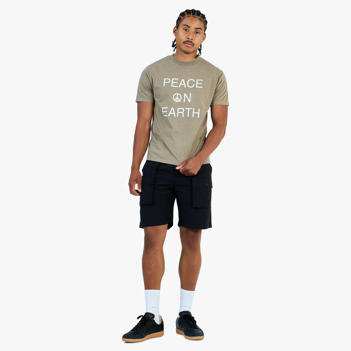 Museum of Peace and Quiet Earth T-Shirt / Sepia