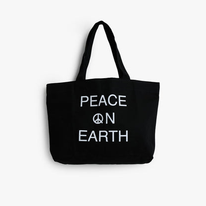 Museum of Peace and Quiet Earth Tote Bag / Black