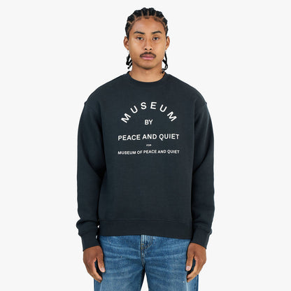 Museum of Peace and Quiet Museum By PQ Crewneck / Black