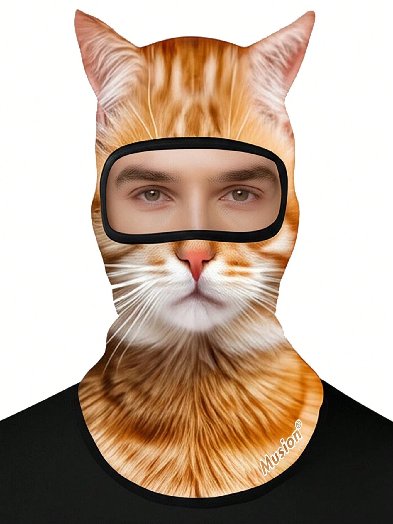Musion 1/2/3PCS 3D Cat Ski Balaclava Sheisty Face Mask With Ears