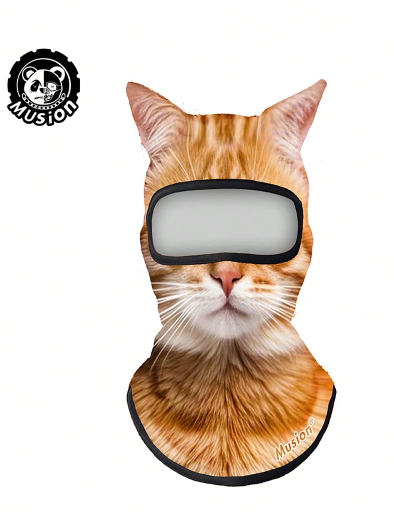 Musion 1/2/3PCS 3D Cat Ski Balaclava Sheisty Face Mask With Ears