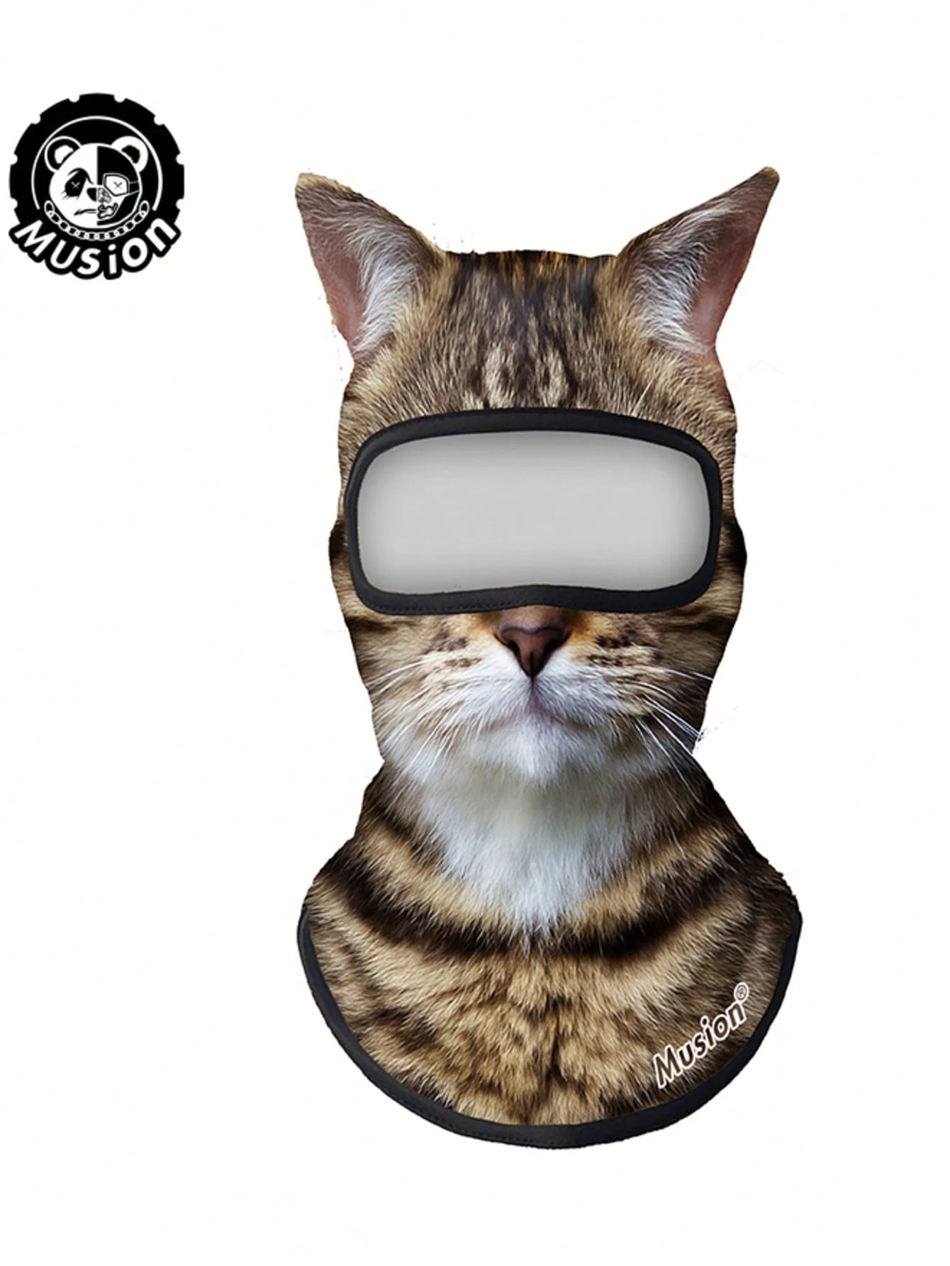 Musion 1/2/3PCS 3D Cat Ski Balaclava Sheisty Face Mask With Ears