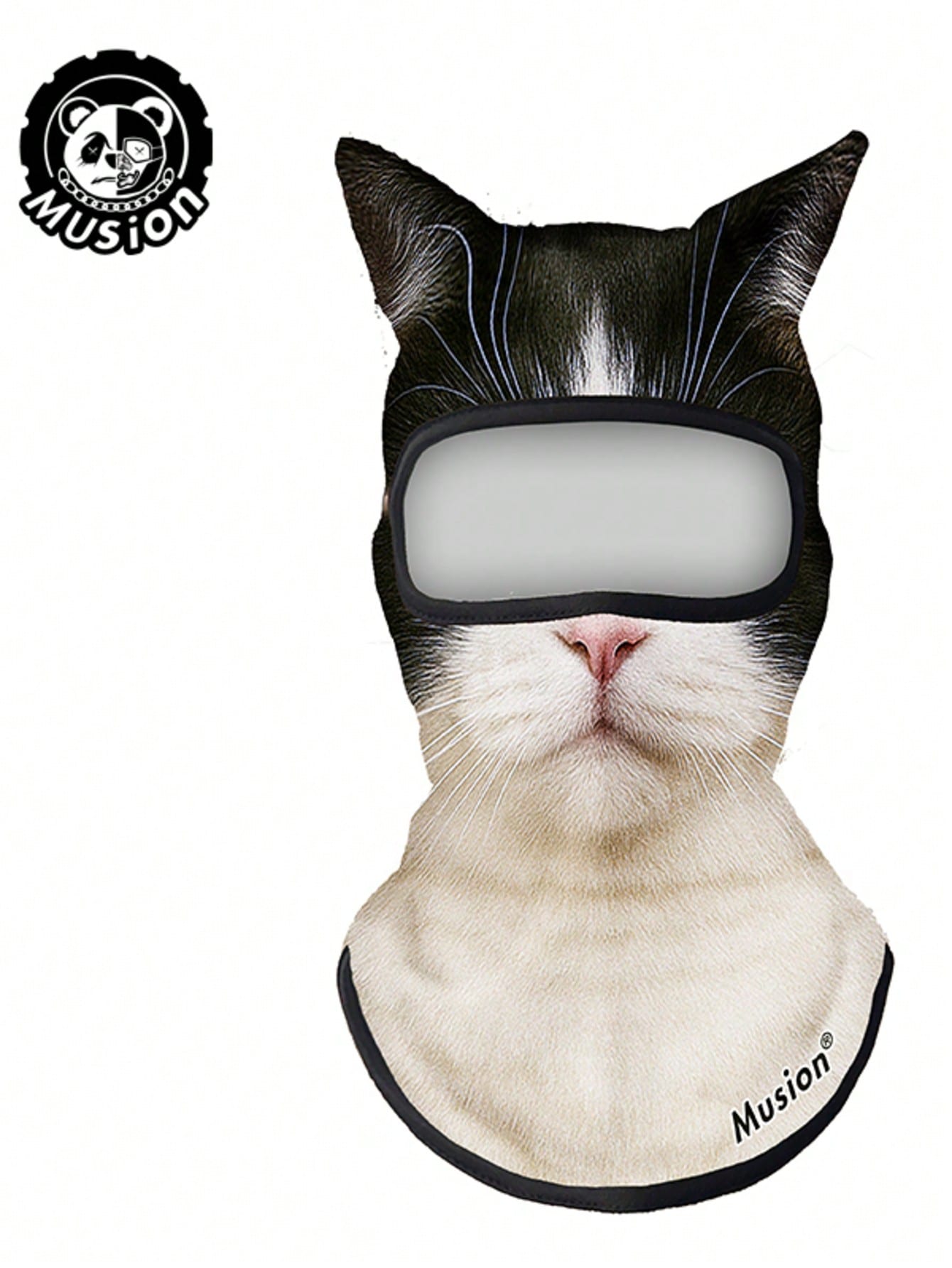 Musion 1/2/3PCS 3D Cat Ski Balaclava Sheisty Face Mask With Ears